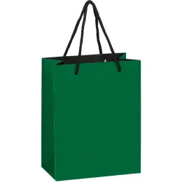 Omega Mini Paper Gift Bag Green